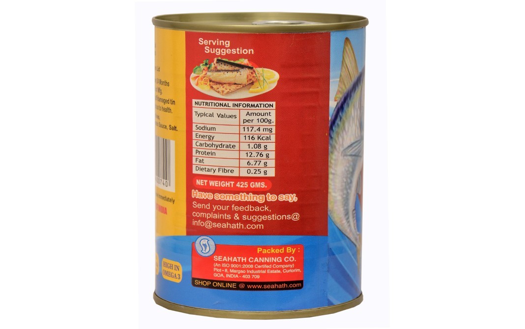 Oceans Secret Sardines In Tomato Sauce    Tin  425 grams
